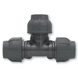 Gebo T-Stück 20 x 20 x 20 mm schwarz