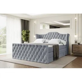 altdecor Vila-Z King 180 x 200 cm H3/H4 Grau