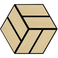 Sonido Akustikpaneel Sonido Eiche Hellbraun 6 St. 30 x