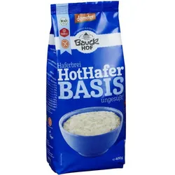 Bauckhof Demeter Bio Haferbrei Hot Hafer Basis ungesüßt glutenfrei 400G