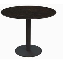 Niehoff Klapptisch Bistro anthrazit rund - 70 cm rund HPL Graphit-Design