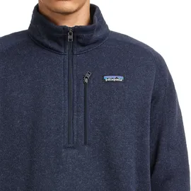 Patagonia Better Sweater 1/4 Zip Fleecejacke Herren Blau XL