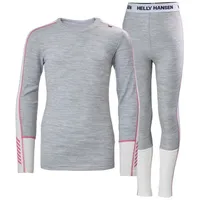 HELLY HANSEN Lifa Merino Midweight Baselayer-hose - Grey Melange - 16 Jahre