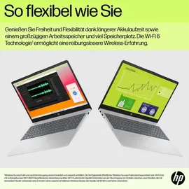 HP Notebook 15-fd0677ng, Silber, 15,6 Zoll, Full HD, Intel Core i7-1355U, 16 GB, 1 TB M.2 SSD, Intel Iris Xe