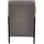 K+W Komfort & Wohnen Cocktailsessel 62 x 77 x 83 cm Braun mit bezogenen Armlehnen