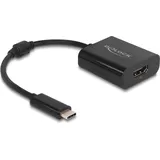 DeLock 64175 USB-C® / Adapter [1x USB-C® Stecker - 1x HDMI-Buchse] Schwarz