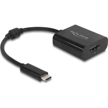 DeLock 64175 USB-C® / Adapter [1x USB-C® Stecker - 1x HDMI-Buchse] Schwarz