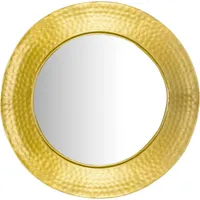 FineBuy Wandspiegel FineBuy Flurspiegel Rund Metall 60 cm Spiegel