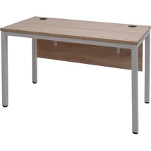 MCW Schreibtisch MCW-E94, Bürotisch Computertisch 120x60cm ~ natur-weiß