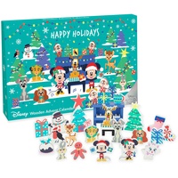 Disney Adventskalender 2023 Kinder – Holz-Kinderkalender für 1 Jahr altes Baby, Kleinkind, Jungen, Mädchen – Mickey & Animals Figuren Spielset, Weihnachts-Countdown-Geschenke – Disney Toys von Orange