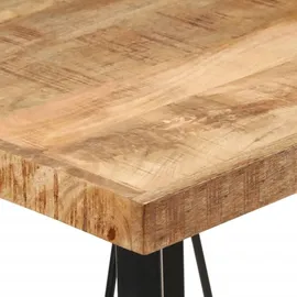 vidaXL Bartisch 55 x 55 x 107 cm Braun