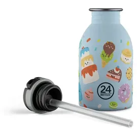 24Bottles Urban Bottle Sweet Friends Silber 0,25 l