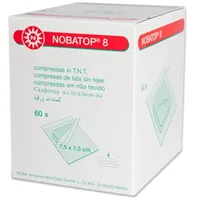 NOBAMED Nobatop 8 Kompressen 7,5x7,5 cm steril