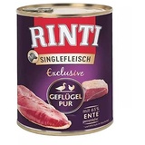 Rinti Singlefleisch Exclusive Geflügel Pur 12 x 800 g