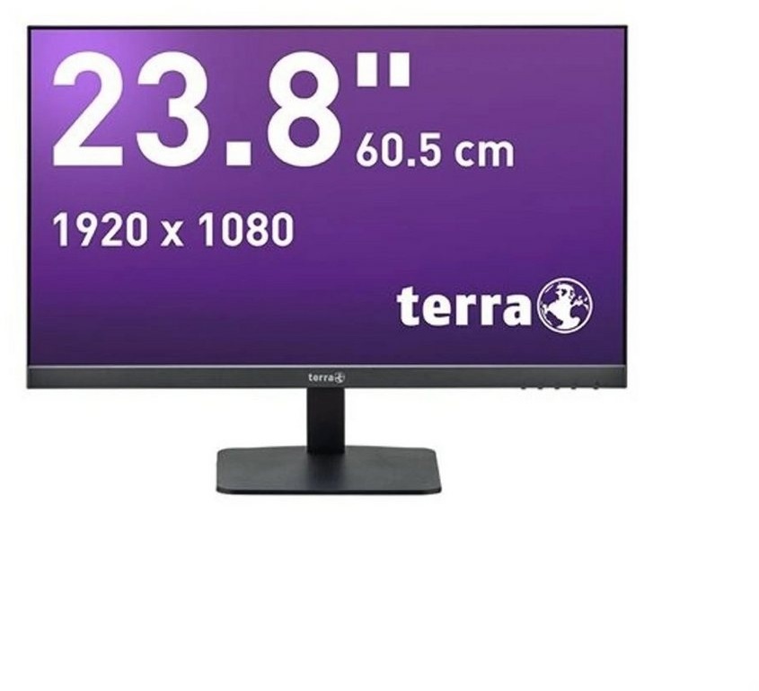 WORTMANN AG Terra 2427W black LED HDMI Displayport VESA TFT-Monitor schwarz