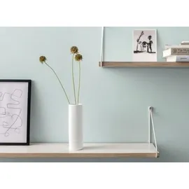 Villeroy & Boch like. by Villeroy und Boch it's my home Vase L mineral, elegante Blumenvase für kunstvolle Gestecke, Premium Porzellan, grün, weiß