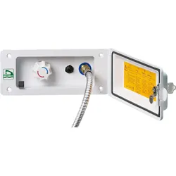 Reich Versorgungsklappe für Warmwasser