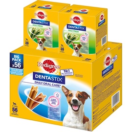 Pedigree 168Stück Dentastix Tägliche Zahnpflege Multipack für kleine Hunde Pedigree Hundesnack
