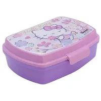 Stor Tataway Lustige Hello Kitty Lunchbox — Farbenfrohe und sichere Lunchbox für Kinder, perfekt für Schule und Ausflüge