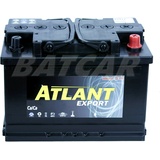 Starterbatterie Autobatterie ATLANT 12V 57Ah ersetzt 50Ah 55Ah 60Ah 65Ah