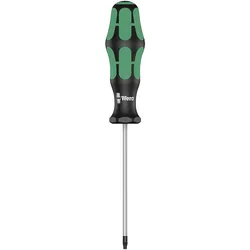 Schraubendreher Wera TORX T15 Kraftform Plus Serie 300 mit Bohrung, 80mm