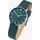Just Watch Damenarmbanduhr mit Echtlederband & Edelstahlmilaneseband