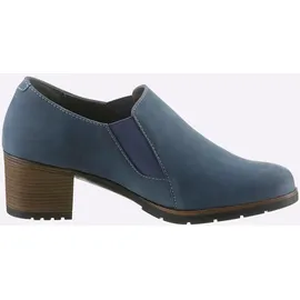 Heine Hochfrontpumps in blau | Gr.: 42