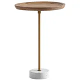Wohnling WL7.217 Beistelltisch Massivholz / Metall 40x40x55 cm