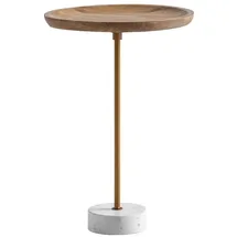 Wohnling WL7.217 Beistelltisch Massivholz / Metall 40x40x55 cm