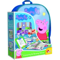 Lisciani 95841 - Peppa Wutz Mal- und Zeichenschule mit Rucksack