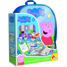 Lisciani 95841 - Peppa Wutz Mal- und Zeichenschule mit Rucksack