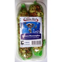 Classic Bird Meisen-Nußzapfen | 40 Stück Vogelfutter Meisenzapfen