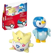 Mattel Pokémon 2er Pokéball Set - Plinfa und Togepi