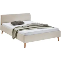 Meise Möbel Polsterbett Wicki beige - beige