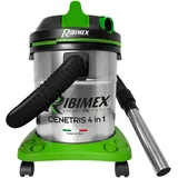 Ribimex Aschesauger 1200 W 20 L Kunststoff und Metall Grün