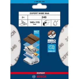 Günzburger Aluminium-Stehleiter mit Rollen 2 x 3 Stufen (41206)