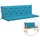 vidaXL Auflage für Hollywoodschaukel 180 x 50 x 7 cm hellblau