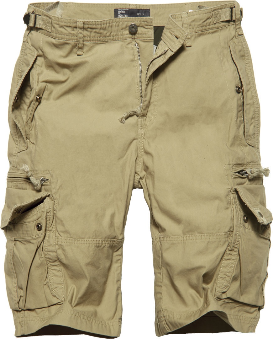 Vintage Industries Gandor Shorts, beige, Größe L
