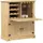 vidaXL Weinschrank Corona 97 x 45 x 114 cm Braun