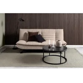 Actona Schlafcouch Webstoff 2-Sitzer Beige