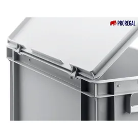 Proregal Eurobehälter 32 x 30 x 40 cm 29-tlg. grau