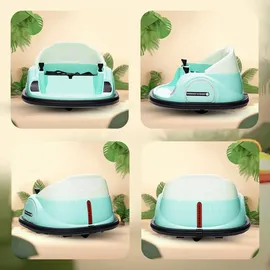 aiyaplay 12V Kinder Elektroauto Autoscooter grün (1-tlg)