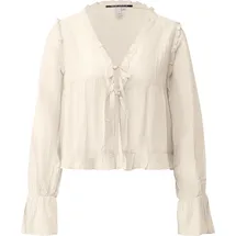 QS Rüschenbluse creme 40