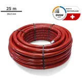Sanpro Isoliertes Mehrschichtverbundrohr, Größe 26x3, 25 m, 10 mm isoliert