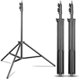 Wiltec Walimex pro FT-8051 (90 cm, 5 kg), Lampenstativ, Schwarz