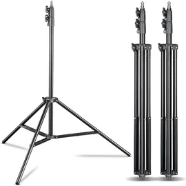 Wiltec Walimex pro FT-8051 (90 cm, 5 kg), Lampenstativ, Schwarz