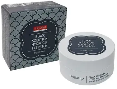 PUREDERM Black Solution Hydrogel Eye Patch