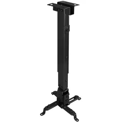 Tooq Universal-Deckenhalterung für Projektor - neig- und schwenkbar - Max. Gewicht 20Kg - Schwarz PJ2012T-B