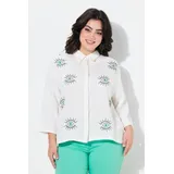 Angel Of Style by Happy Size Hemdbluse Boxy Fit türkis 60