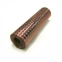 Glitzer Luftschlangen roségold holografisch